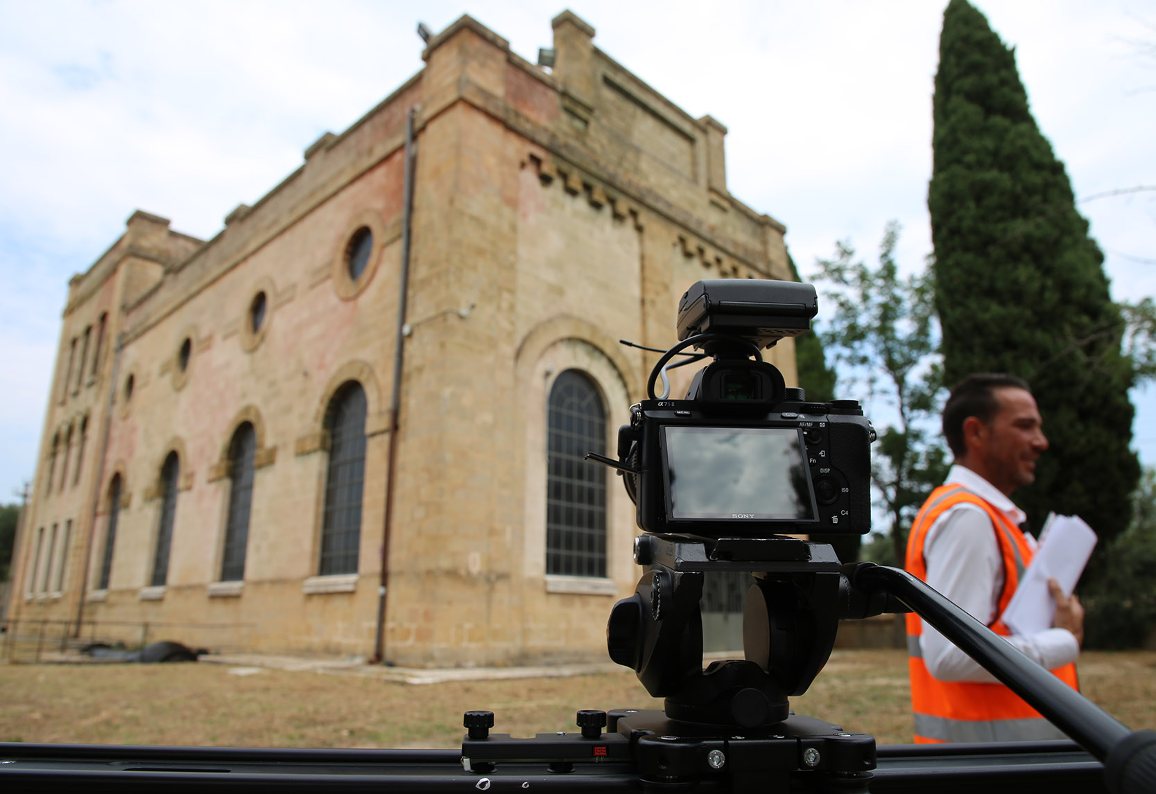 La via dell'acqua. Pratiche di valorizzazione del patrimonio industriale dell'Acquedotto Pugliese_Backstage documentario